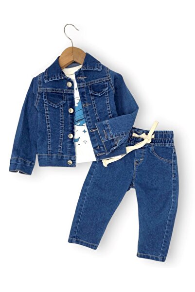 voyyo kids baby Boys' Seasonal Flexible Fabric 3-Piece Jogger Set |   T-Shirt...