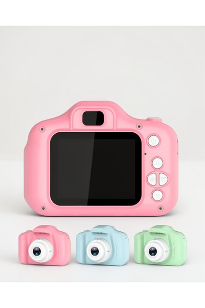 MILEST Mini Dijital Fotoğraf Makinesi - Çocuk Kamerası Dijital 1080P HD Kaliteli Mini Fotoğraf