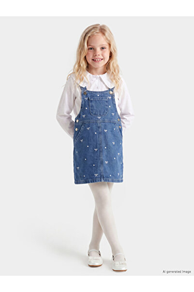 LC Waikiki Timeless Clothing & Timeless Choices Bow Embellished Girls' Jean S...