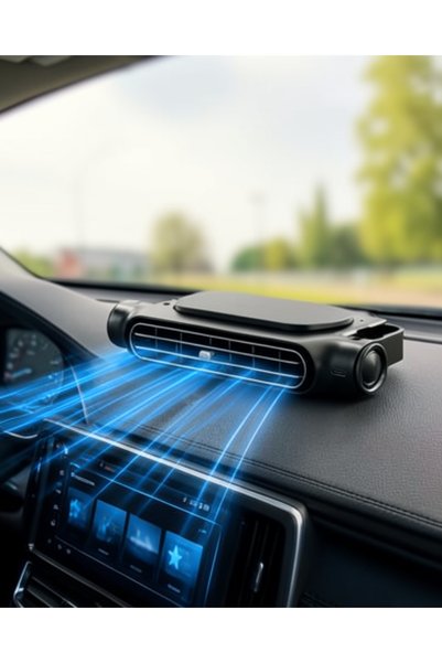 Azrlya USB Şarjlı 3 Kademeli Sessiz Boyun Serinletici Araç Koltuk Başlığı Fanı