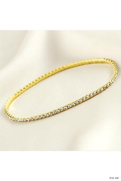 ZERO LAND Ilkestor 2 mm Tiny Strip Stone Waterway (233307) Bracelet Yellow