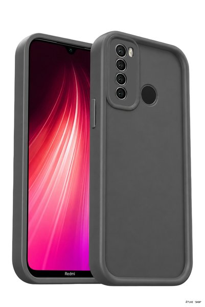 New Face Ilkestor Redmi Note 8 Case Viera Silicone (235131) - Gray