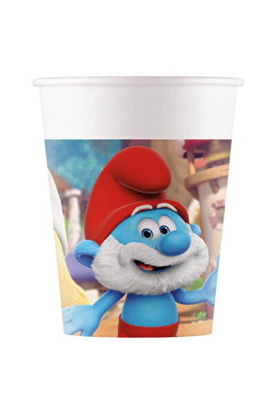 Javoli Smurfs Joyful paper cups 8 pcs 200 ml FSC