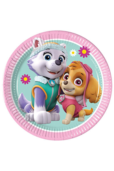 Javoli Paw Patrol Skye and Everest paper plate 8 pcs 20 cm FSC