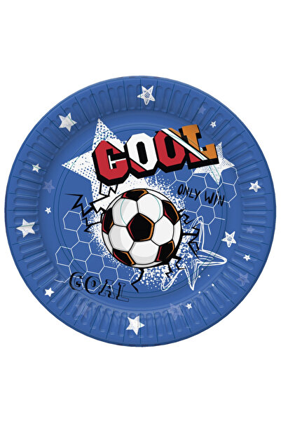 Javoli Fotbal Cool farfurie de hârtie 8 buc 18 cm