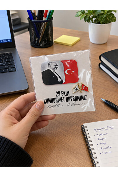 Çift flema Rozet