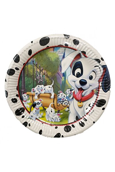Javoli Disney 101 Dalmațieni Play farfurii de hârtie 8 buc 23 cm