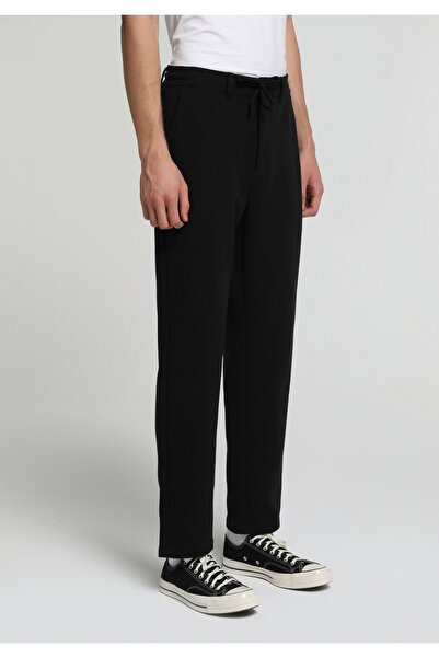 Colin's Regular Fit Orta Bel Düz Paça Erkek Siyah Pantolon