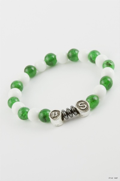 ZERO LAND Ilkestor Ceyt Natural Stone (31654) Bracelet Green