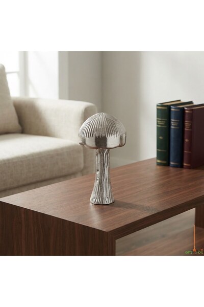 Sembol MUSHROOM SILVER OBJE KÜÇÜK BOY 11x11x19