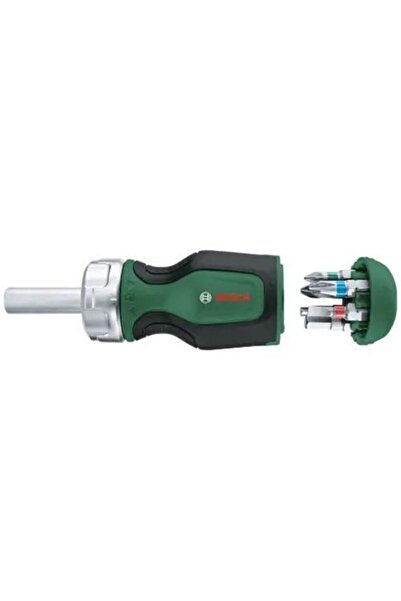 Bosch 1600A032UY Șurubelniță cu clichet scurtă, 6 biți V1