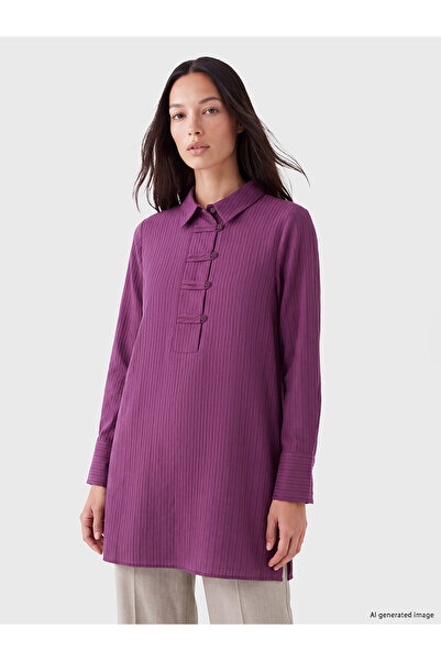 LC Waikiki Alita City Regular Fit Women's Shirt Tunic with a Difference