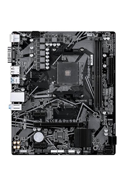 Gigabyte Placă de bază A520M S2HP, AMD A520, AM4, mATX