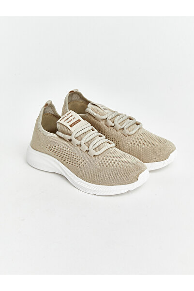 LC Waikiki Alita City Lcw Steps Beige Boys' Sneaker with a Difference in Color