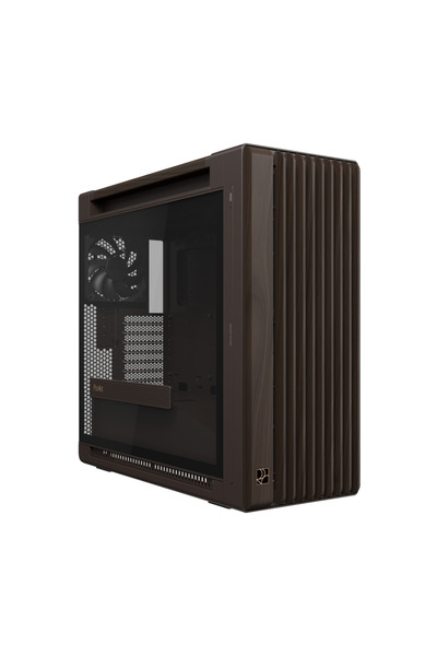 ASUS Carcasă PC Retro ProArt PA602 Ediția Wood, Sticlă securizată, Midi Tower...