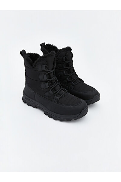 LC Waikiki Alita City Lcw Steps Black Women's Boots with a Difference