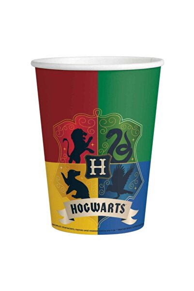Harry Potter Houses pahar de hârtie 8 bucăți 250 ml