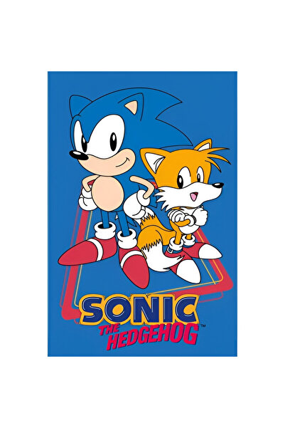 Javoli Sonic Ariciul Tails prosop de mână și față, prosop 30x50cm