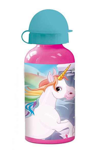 UNICORN sticlă de apă din aluminiu 400 ml