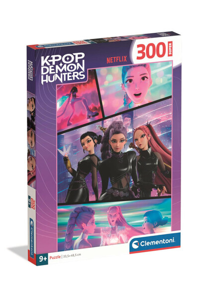 Javoli K-pop Κορίτσια Κυνήγι Δαιμόνων Παζλ Clementoni 300 Κομμάτια