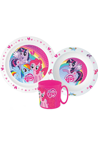 Javoli My Little Pony Pink tableware set, microplastic set with mug 350 ml