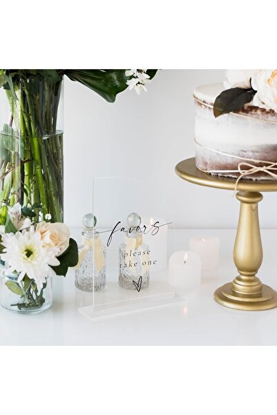 Rassam Al Khaleej 10 Pack Clear Acrylic Half Arch Sign with Stand | 5x7 Inch ...