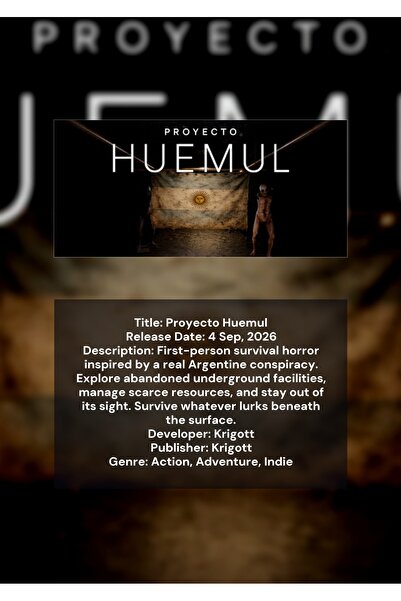 OEM Αφίσα Ινφογραφίκα Έργου Huemul, Εκπαιδευτική Εικονογράφηση, Χαρτόνι 250γρ...