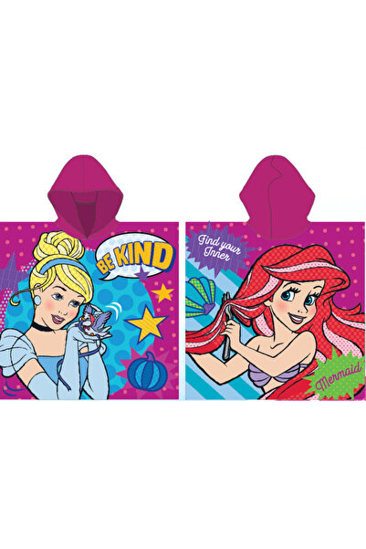 Javoli Prințesele Disney Poncho-prosop Story pentru plajă 55x110 cm (Uscare r...