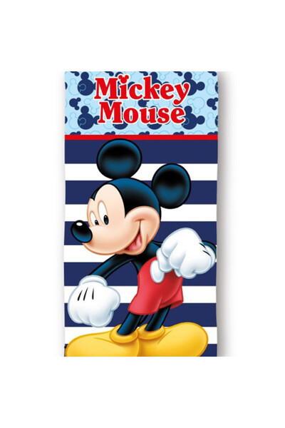 Disney Mickey Fun Stripe prosop de baie, prosop de plajă 70x140cm (Uscare rap...