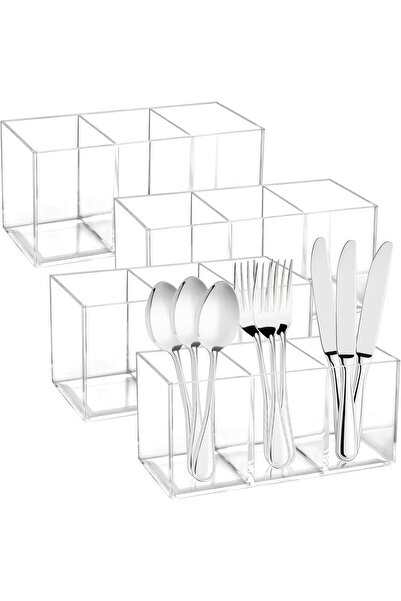 Rassam Al Khaleej Acrylic Dining Utensil Storage Organizer by Rassam Al Khale...