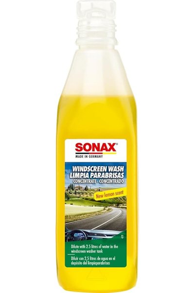 Sonax Windscreen Wash Concentrate 1:10 - Fast-Acting Cleaning Fluid For Glass...
