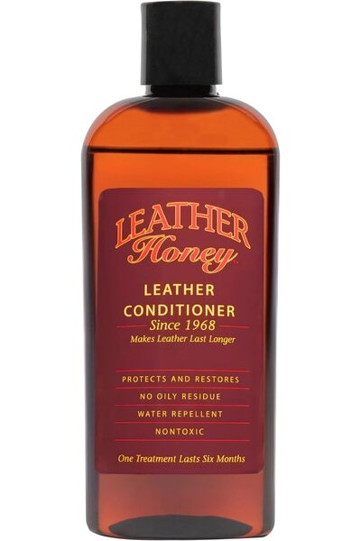 Leather Honey مُنظف الجلد، أفضل منظف للجلد منذ عام 1968. للاستخدام على الملاب...