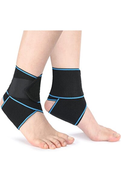 ACWOO Ankle Support Brace, 2 Pack Elastic Adjustable Ankle Brace Wrap Strap, ...