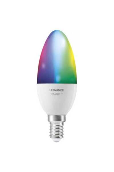 Ledvance smart+ LED Bulb, 4.9W, E14, B40, 470lm, 2700-6500K, RGBW, dimmable
