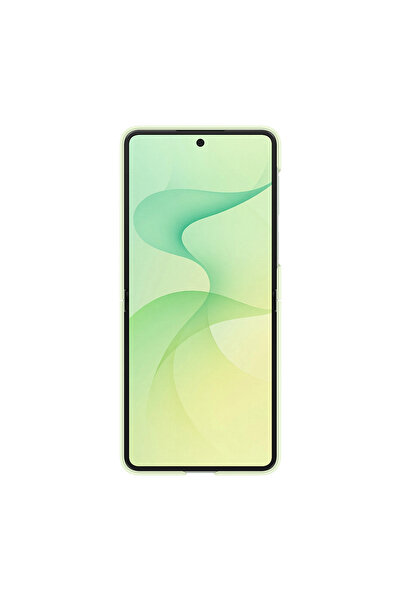 Samsung Galaxy Z Flip8 Silikon Yüzüklü Magnet Kılıf - Mint