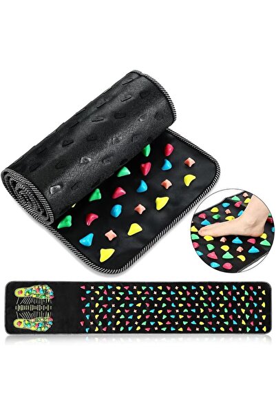 ALMEKAQUZ Foot Massage Mat Reflexology Walk Stone Road Foot Massage Acupoint ...