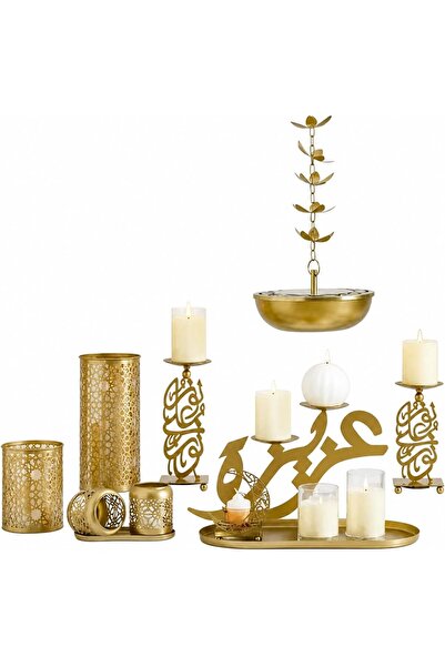 Generic Custom Name Acrylic Candle Stand Personalized Decorative Holder Clear...