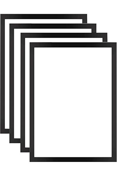 ALMEKAQUZ 4 PCS Modern A3 Black Picture Frames (30x40 cm) - 16"Wall Gallery P...