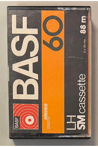 BASF 60' Empty Cassette Tape (Paper Printing)