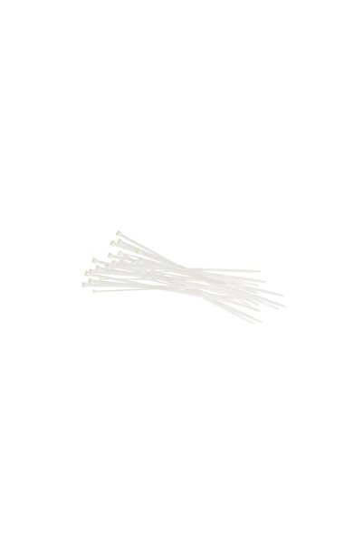 GENERİC 1 Coliere din nailon albe 2.5*200 mm, set 100 bucăți, Cobra 9080C