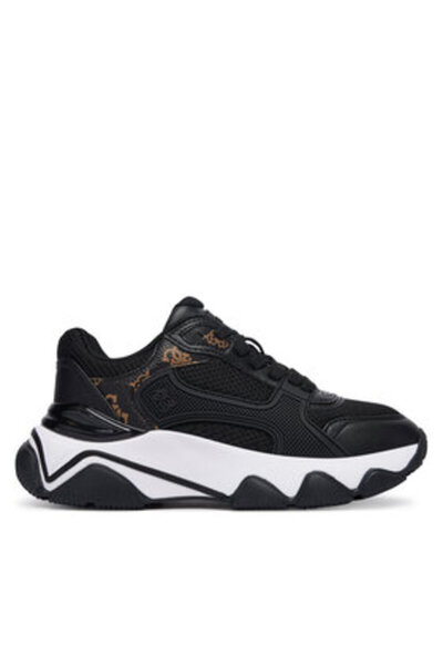 Guess Sneakersy FLTMZZ ELE12 Μαύρο