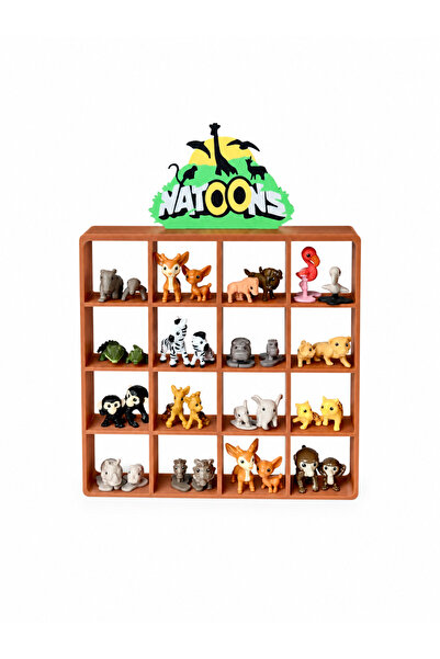 vixus Suport figurine Kinder Natoons, pentru perete sau birou