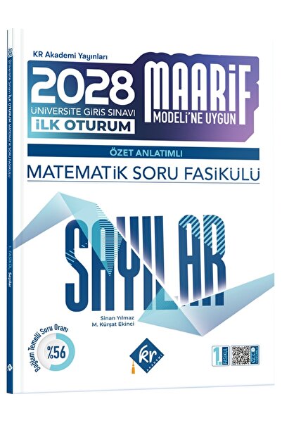KR Akademi Yayınları 2028 Maarif Modeli Üniversite Giriş Sınavı İlk Oturum Ma...