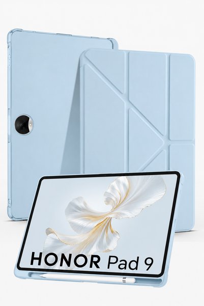 Auraks Huawei Honor Pad 9 12.1 İnç Uyumlu Uyku Modlu Kalem Bölmeli Stand Olab...