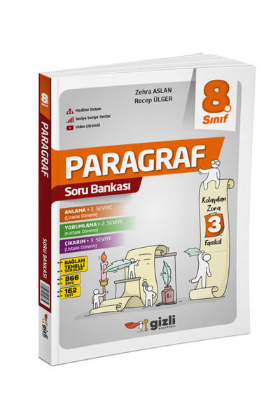 Gizli Yayınları 2027 LGS 8. Sınıflar İçin Usta İşi Paragraf