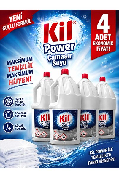 ÇAMAŞIR SUYU 4KG X 4 ADET