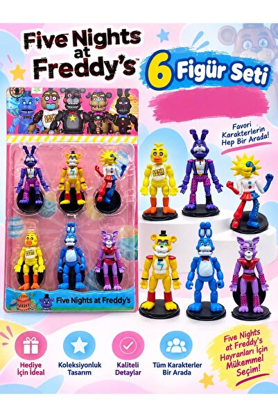 afreyz oyuncak Freddy Oyuncak Figürleri Five Nights At Freddy’s Fnaf Kaliteli...