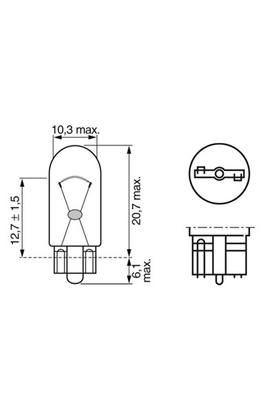 Boschen Bec, semnalizator BOSCH 1 987 302 872