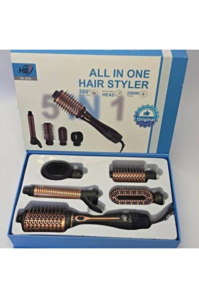 OEMS استشوار شعر HB متعدد الوظائف (5 في 1)