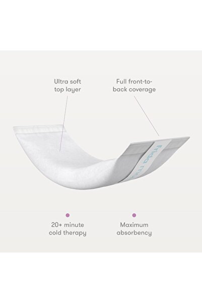 Frida Mom 2-in-1 Postpartum Pads, Perineal Ice Maxi Pads & Maternity Pad | Absorbent Instant Cold Therapy Packs and Maternity Pad Combined, Postpartum Care for New Moms